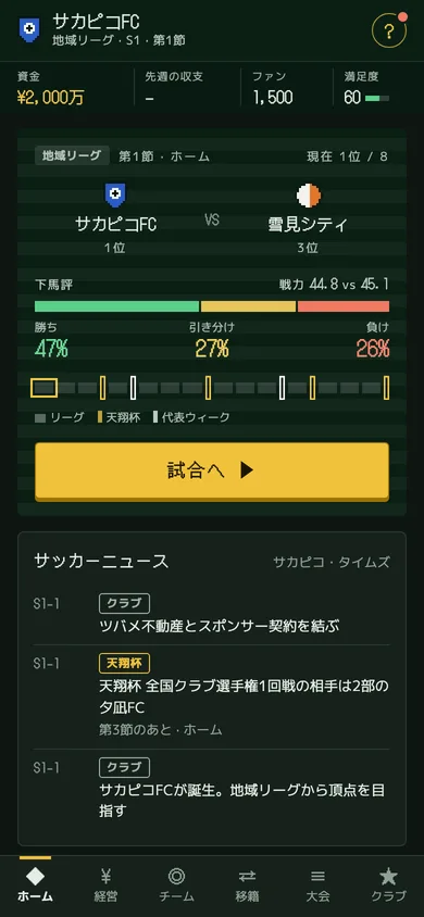 ホーム画面